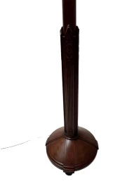 Art Deco Amsterdamse School Floor Lamp by Fa. Drilling Amsterdam, 1920s